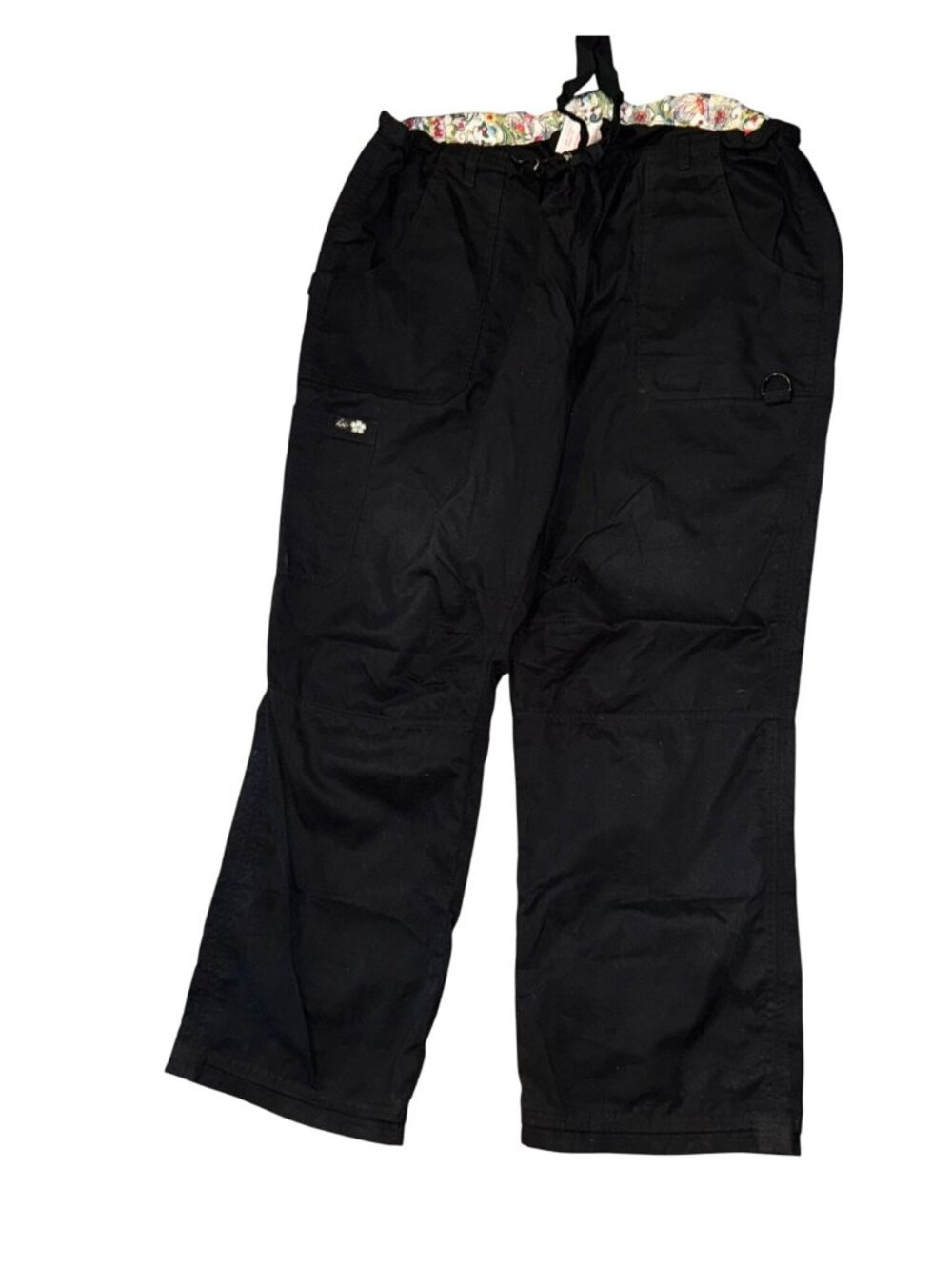 Kathy Peterson Womens Black Cargo Pants 3X Cotton & Polyester